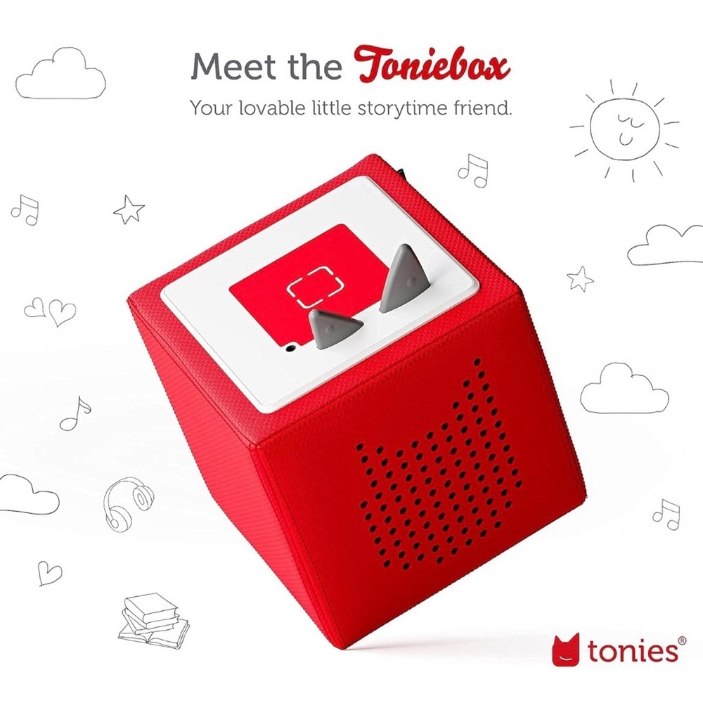 Tonies Red Toniebox 1 Audio Player